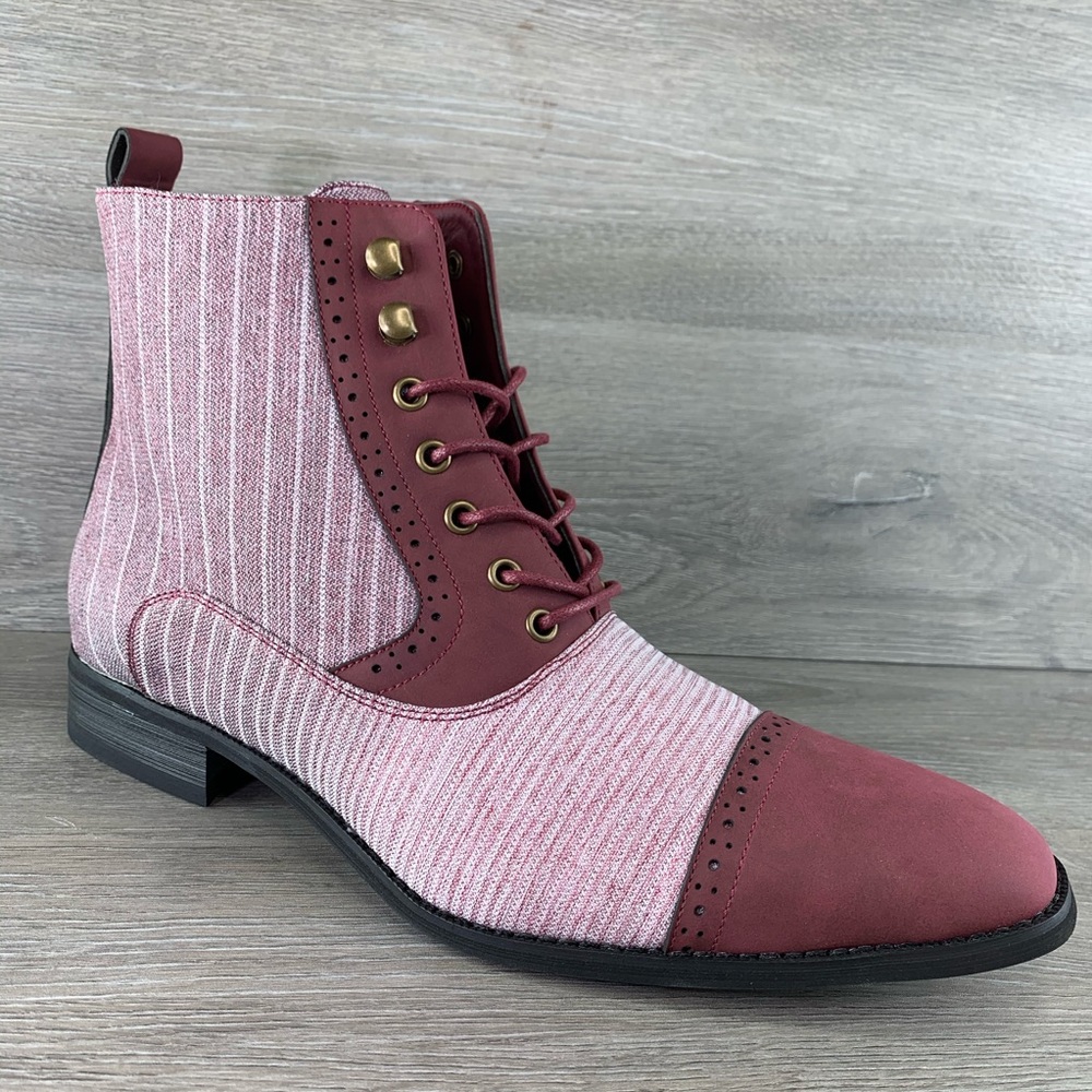 Montique S-1963 Men’s Boots Style:Mauve